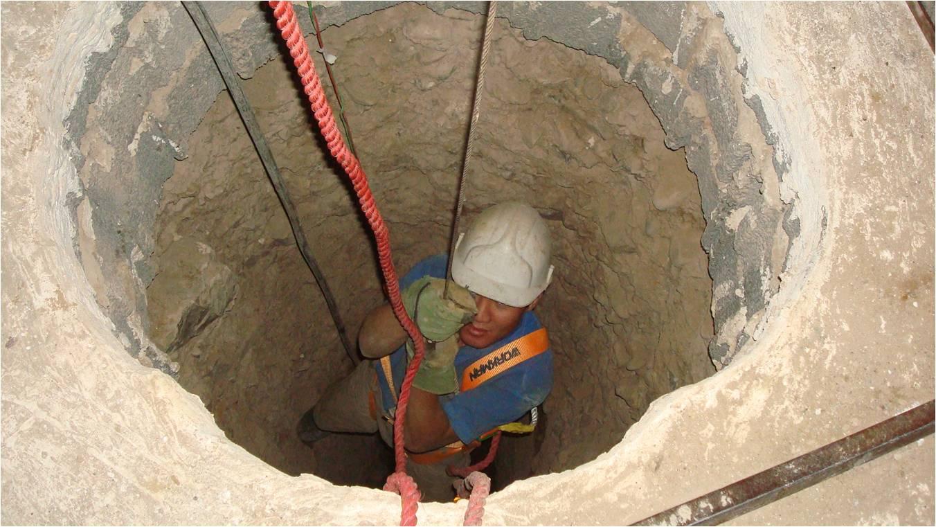 لایه روبی چاه منزل در رشت